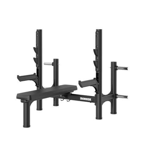 IRONSIDE Luxe Olympic Flat Bench Press Weight Benches IRONSIDE FITNESS CANADA