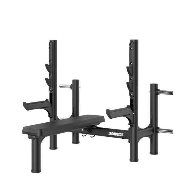 IRONSIDE Luxe Olympic Flat Bench Press Weight Benches IRONSIDE FITNESS CANADA