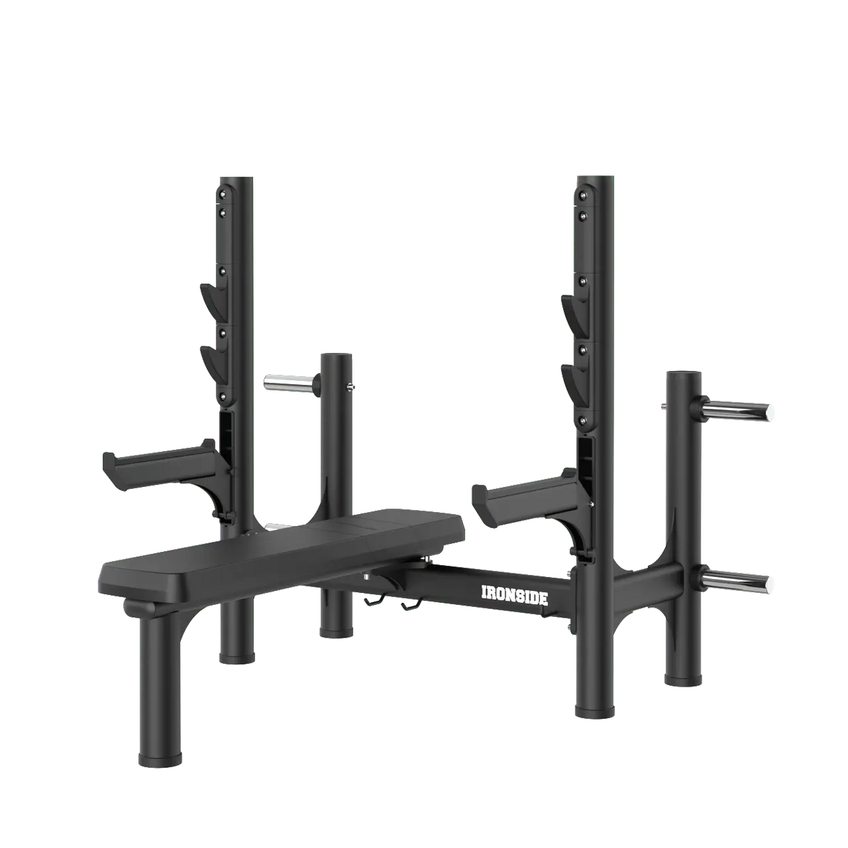 IRONSIDE Luxe Olympic Flat Bench Press Weight Benches IRONSIDE FITNESS CANADA