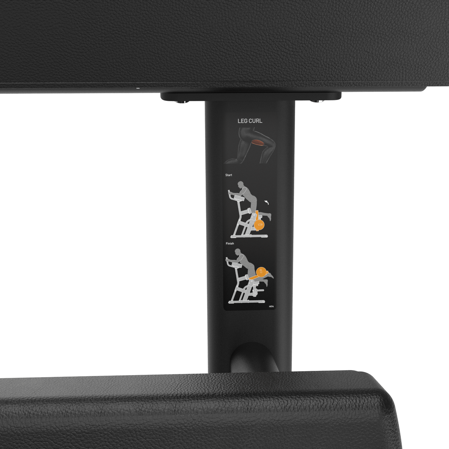 IRONSIDE Luxe Plate-Loaded Standing Leg Curl Strength Machines IRONSIDE FITNESS CANADA