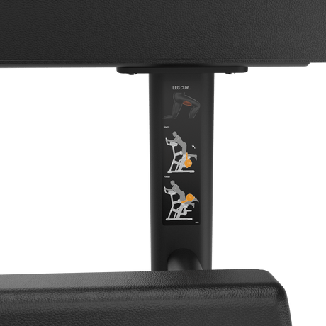 IRONSIDE Luxe Plate-Loaded Standing Leg Curl Strength Machines IRONSIDE FITNESS CANADA