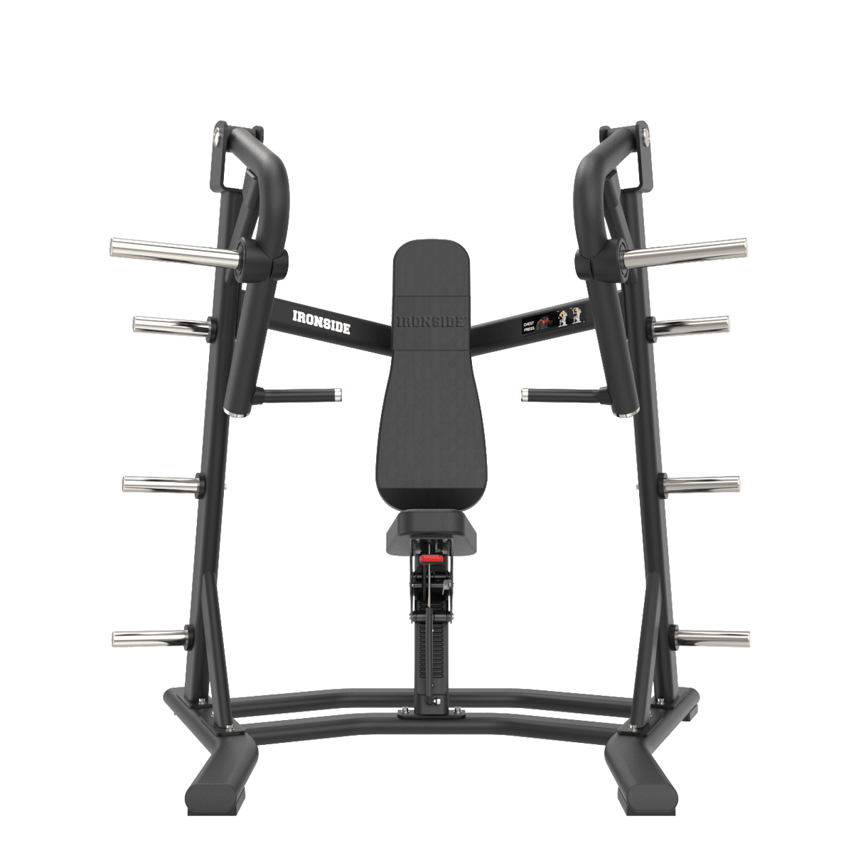IRONSIDE Luxe Plate-Loaded Chest Press Strength Machines IRONSIDE FITNESS CANADA
