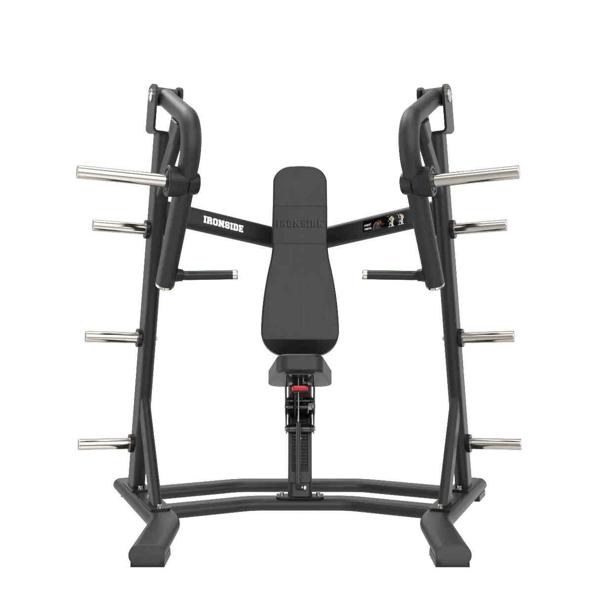 IRONSIDE Luxe Plate-Loaded Chest Press Strength Machines IRONSIDE FITNESS CANADA