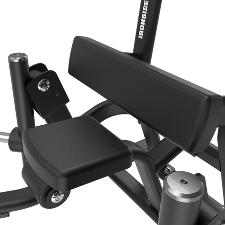 IRONSIDE Luxe Plate-Loaded Standing Leg Curl Strength Machines IRONSIDE FITNESS CANADA