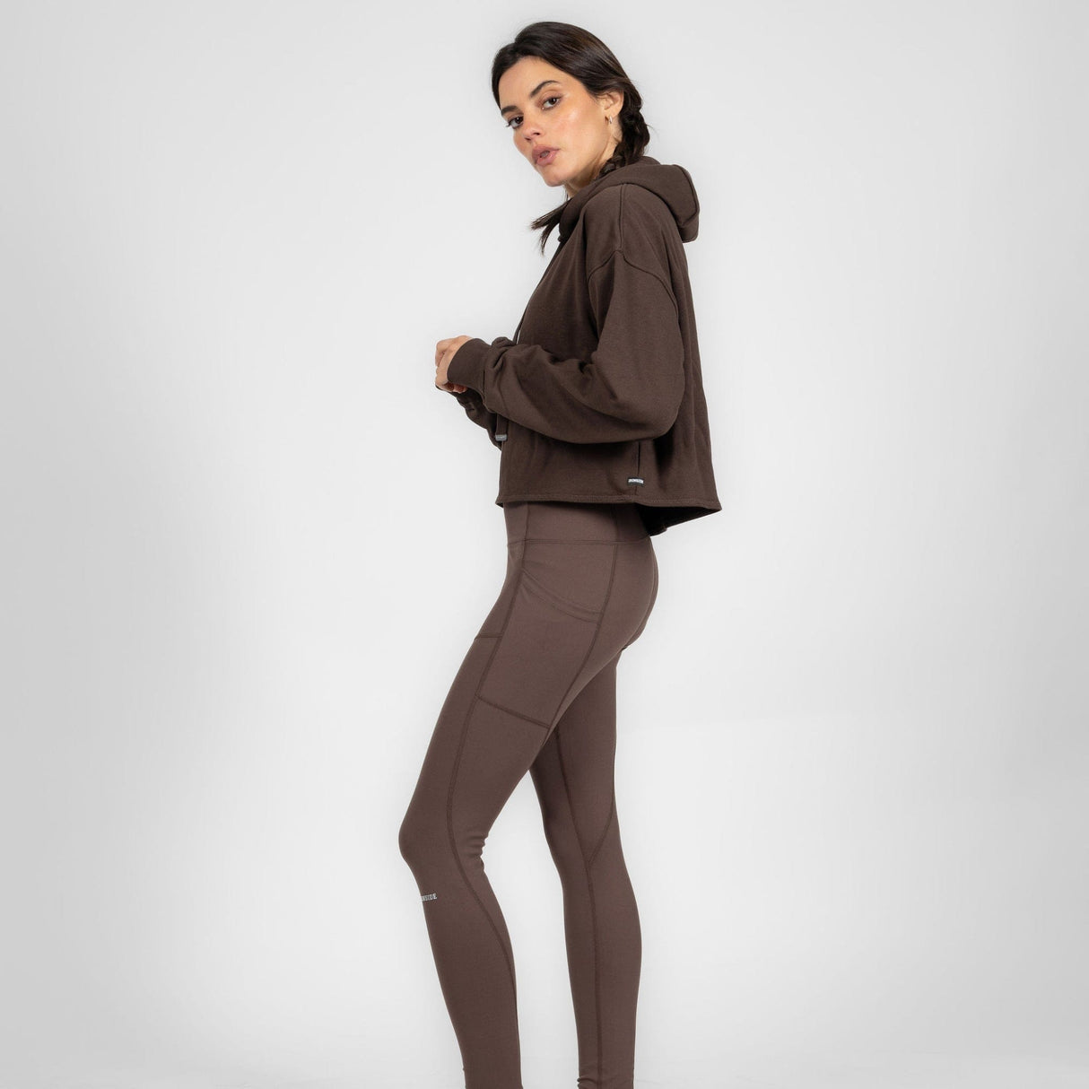 IRONSIDE Women’s Cropped Hoodie Activewear IRONSIDE FITNESS CANADA