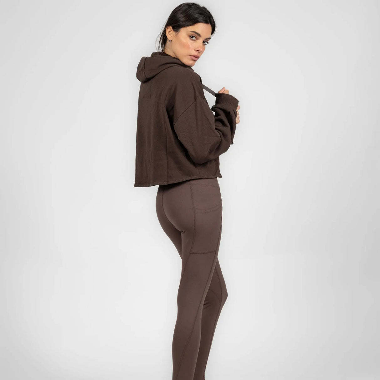 IRONSIDE Women’s Cropped Hoodie Activewear IRONSIDE FITNESS CANADA