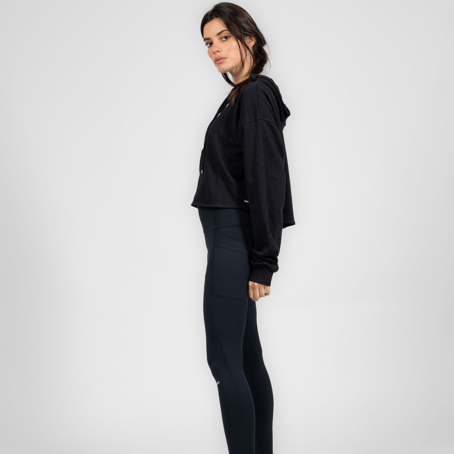 IRONSIDE Women’s Cropped Hoodie Activewear IRONSIDE FITNESS CANADA