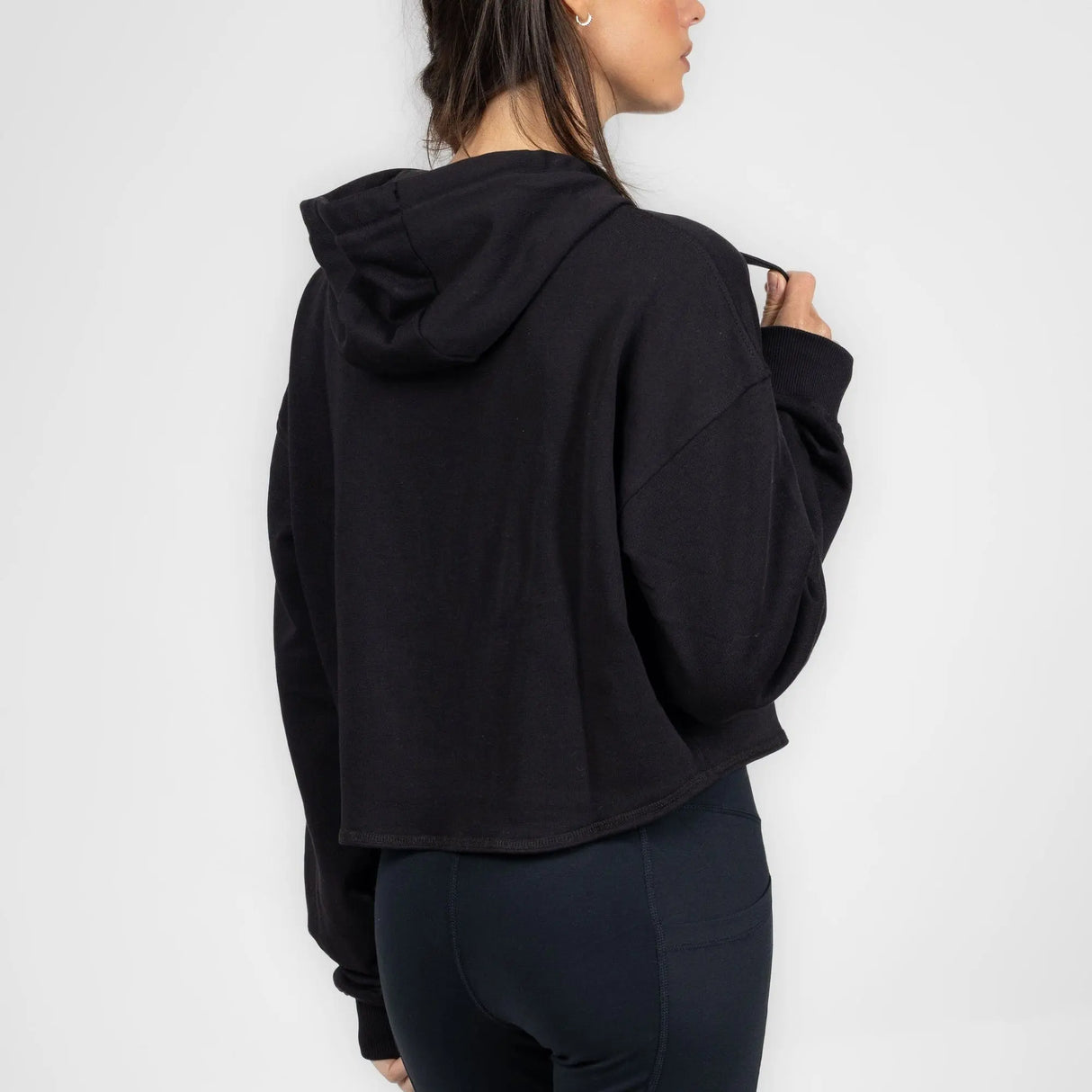 IRONSIDE Women’s Cropped Hoodie Activewear IRONSIDE FITNESS CANADA