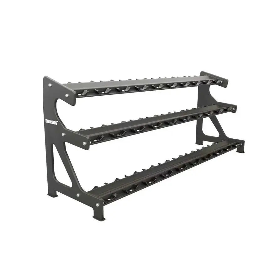 IRONSIDE – 15 Pair Round Dumbbell Storage Rack Gym Storage Ironside Fitness Canada