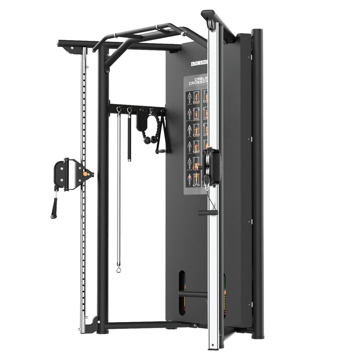 IRONSIDE Luxe Dual Adjustable Pulley Machine Strength Machines IRONSIDE FITNESS CANADA