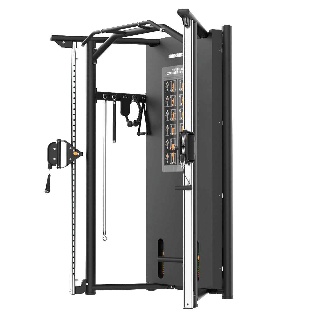 IRONSIDE Luxe Dual Adjustable Pulley Machine Strength Machines IRONSIDE FITNESS CANADA