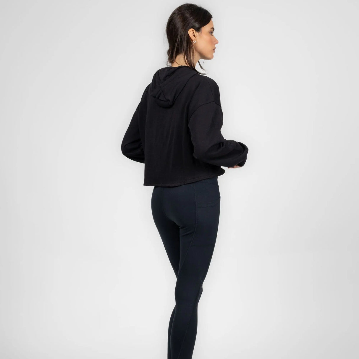 IRONSIDE Women’s Cropped Hoodie Activewear IRONSIDE FITNESS CANADA