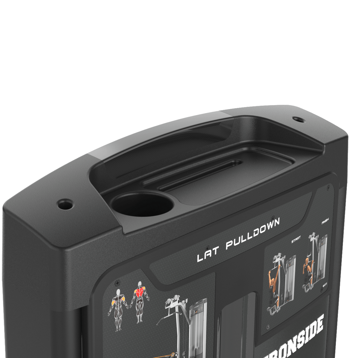 IRONSIDE Luxe Lat Pulldown Machine Strength Machines IRONSIDE FITNESS CANADA