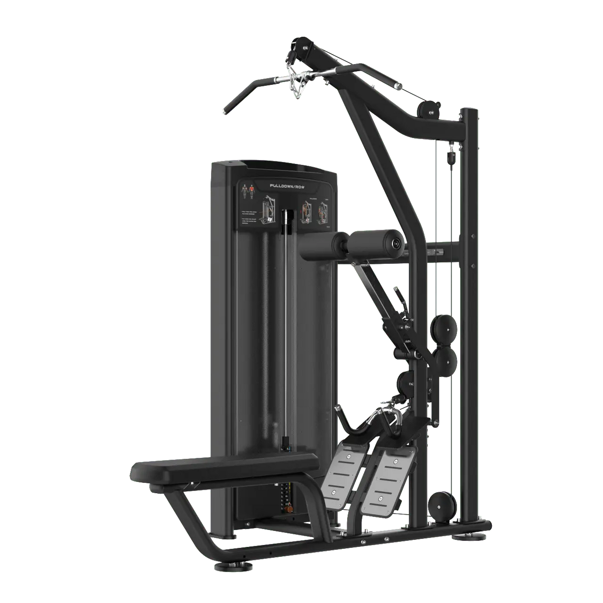 IRONSIDE Luxe Dual Lat Pulldown and Seated Row Machine Strength Machines IRONSIDE FITNESS CANADA