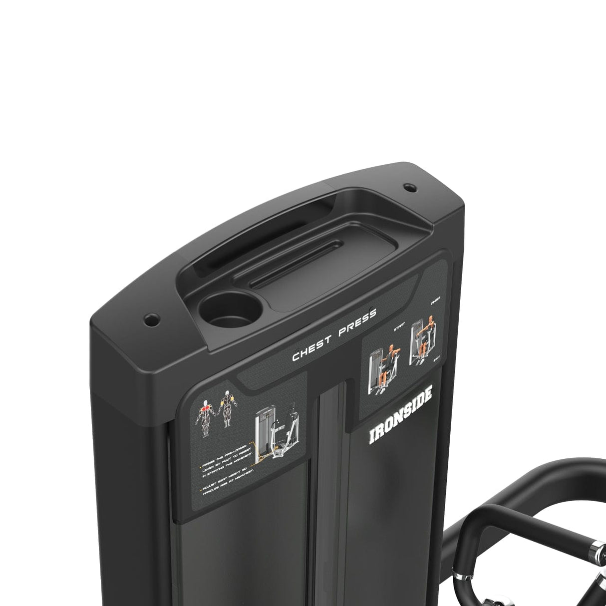 IRONSIDE Luxe Iso-Lateral Chest Press Strength Machines IRONSIDE FITNESS CANADA