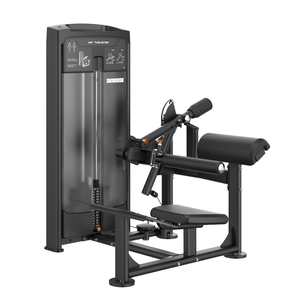 IRONSIDE Luxe Hip Thruster Strength Machines IRONSIDE FITNESS CANADA