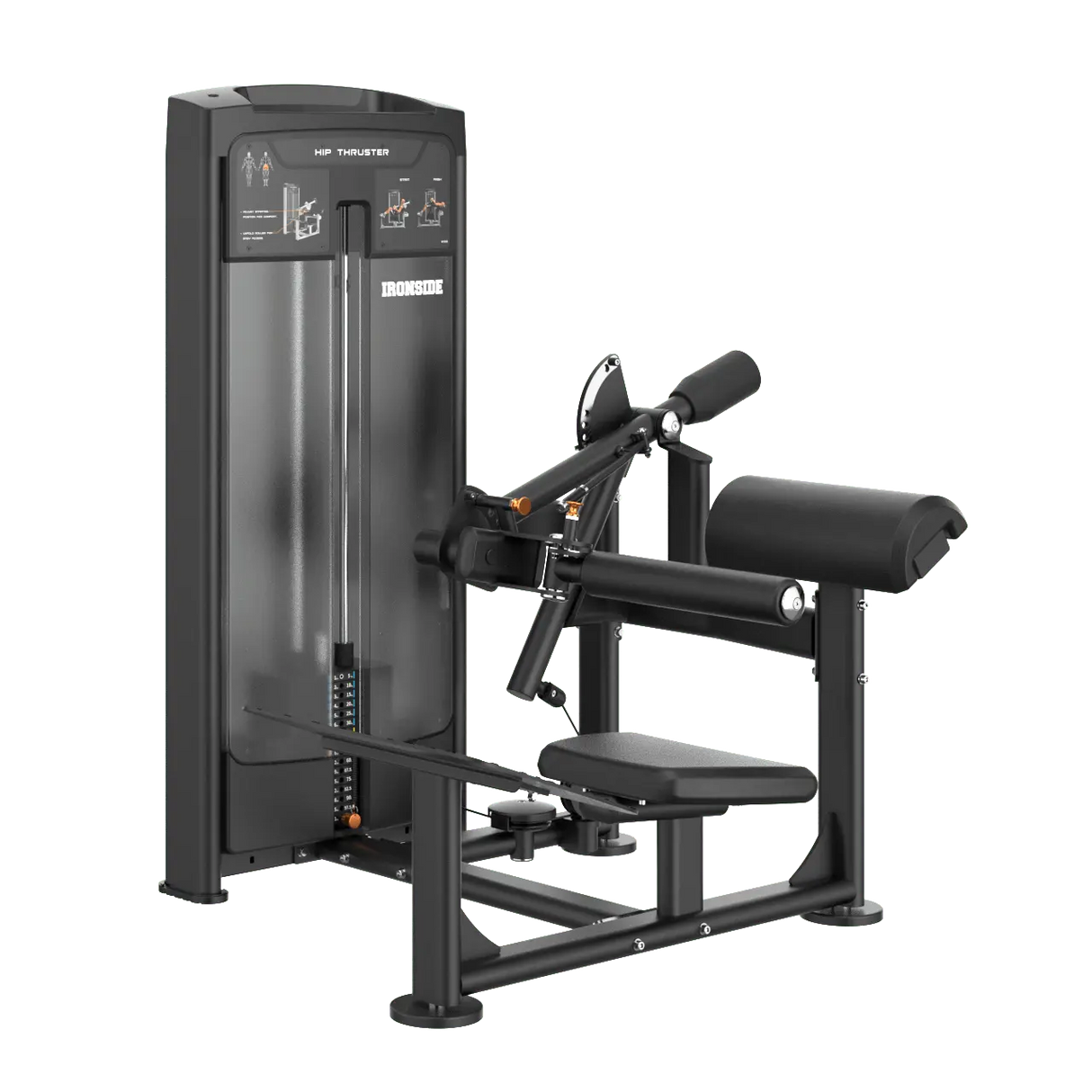 IRONSIDE Luxe Hip Thruster Strength Machines IRONSIDE FITNESS CANADA