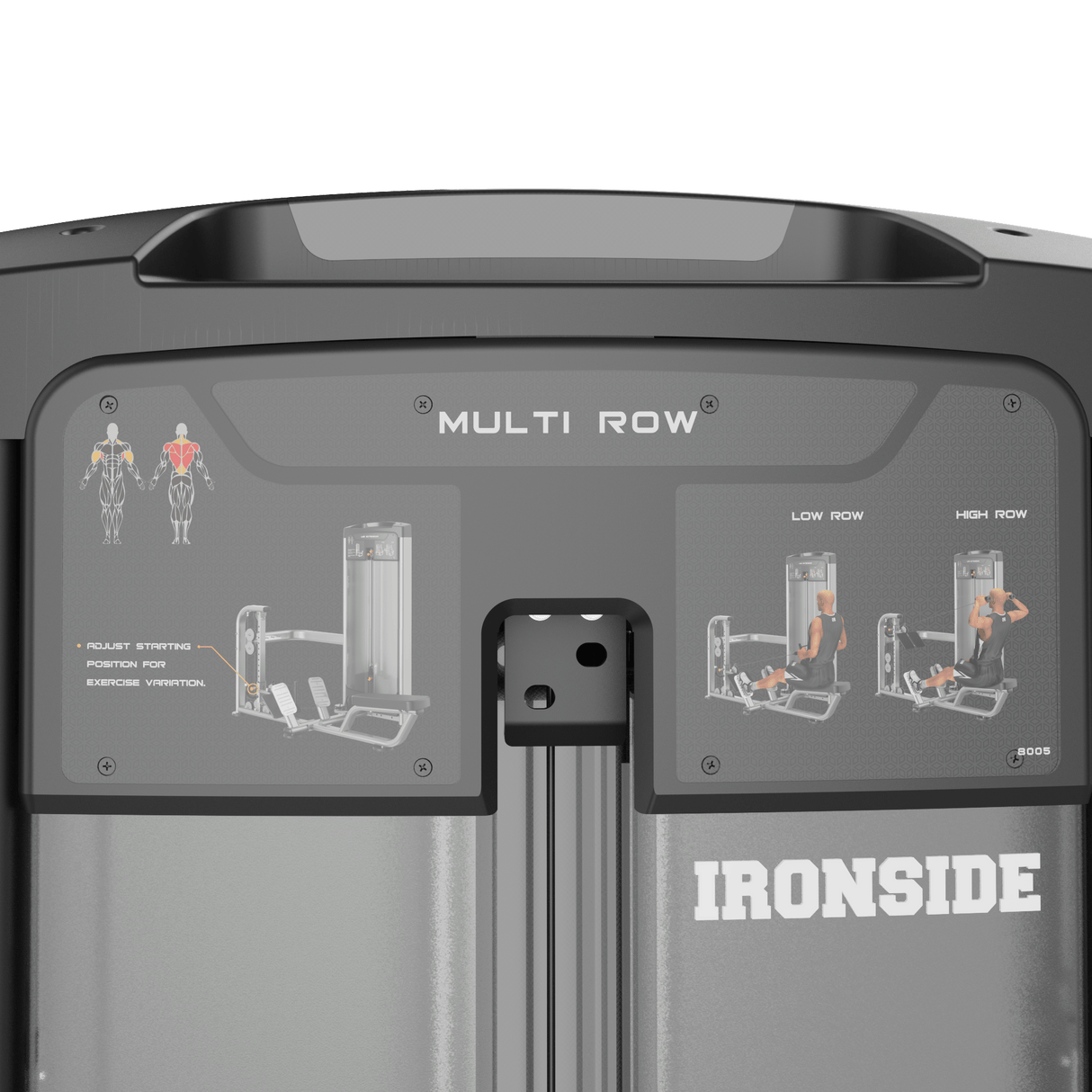 IRONSIDE Luxe Multi Row Machine Strength Machines IRONSIDE FITNESS CANADA