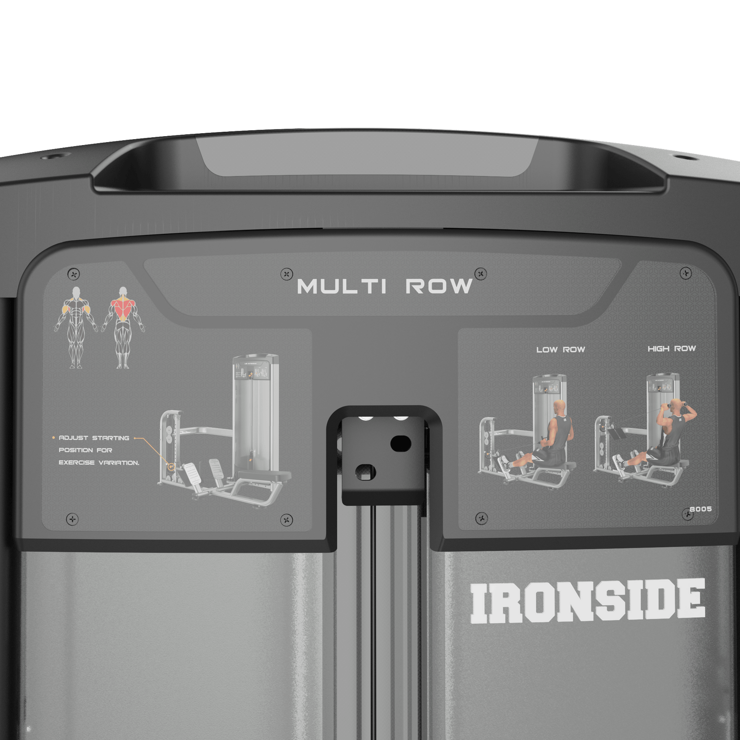 IRONSIDE Luxe Multi Row Machine Strength Machines IRONSIDE FITNESS CANADA