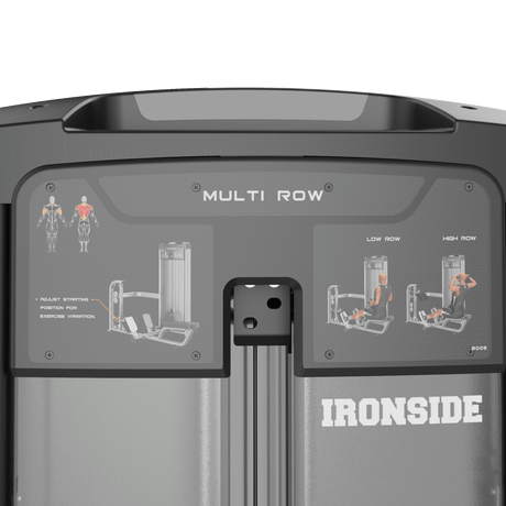 IRONSIDE Luxe Multi Row Machine Strength Machines IRONSIDE FITNESS CANADA