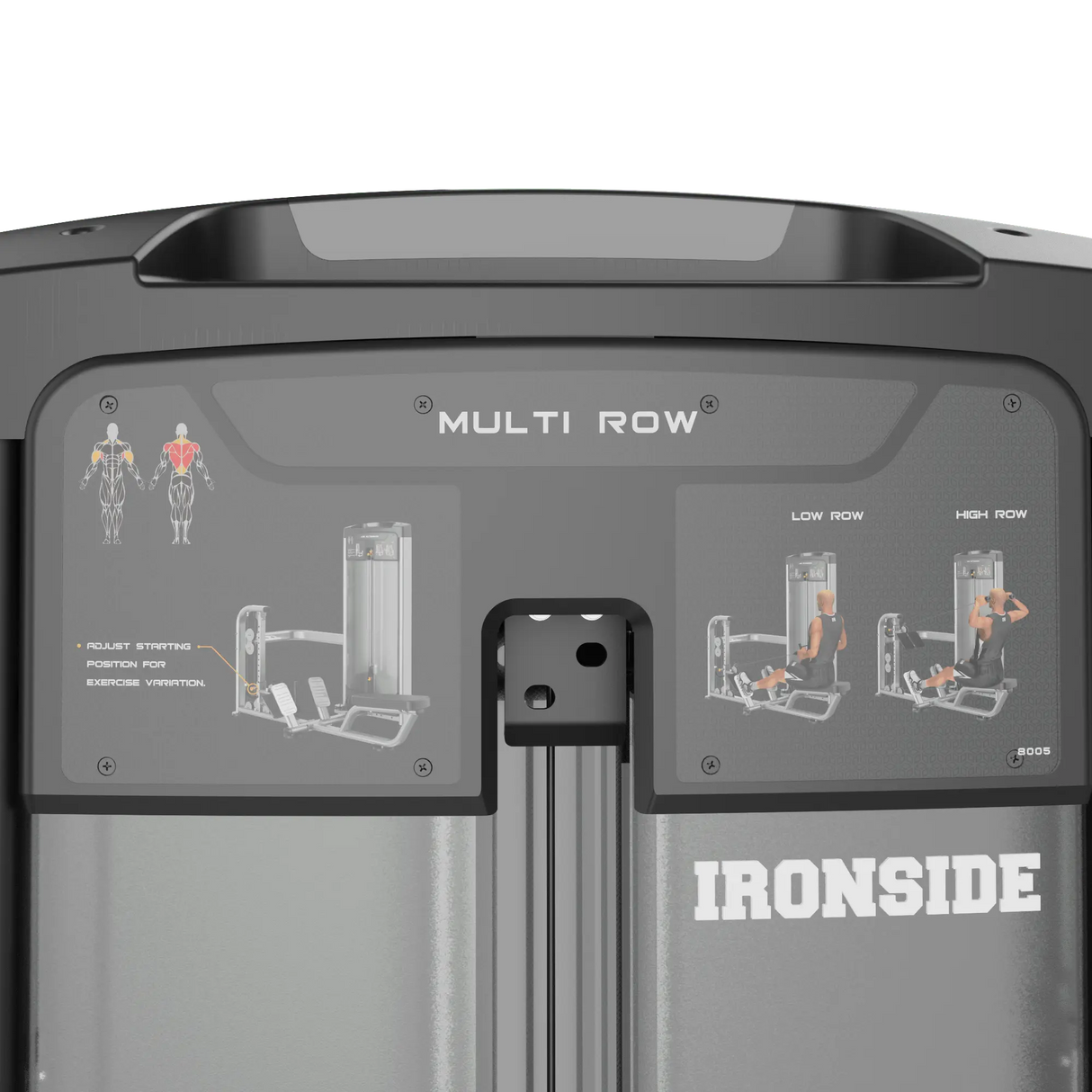 IRONSIDE Luxe Multi Row Machine Strength Machines IRONSIDE FITNESS CANADA