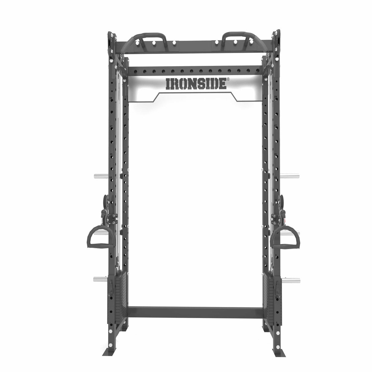 IRONSIDE Power Rack with Cable System Strength Machines IRONSIDE FITNESS CANADA