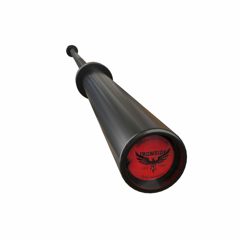 IRONSIDE Black Cerakote Olympic Barbell 35 lb Olympic Barbells IRONSIDE FITNESS CANADA
