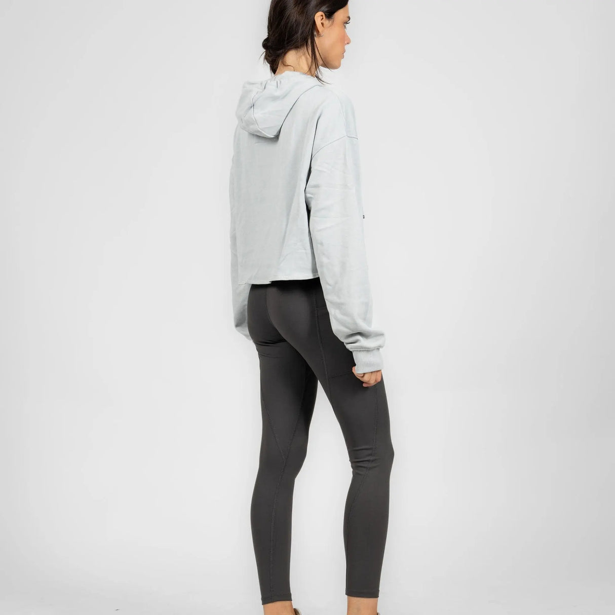 IRONSIDE Women’s Cropped Hoodie Activewear IRONSIDE FITNESS CANADA