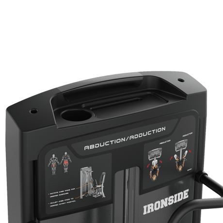IRONSIDE Luxe Dual Abductor & Adductor Machine Strength Machines IRONSIDE FITNESS CANADA
