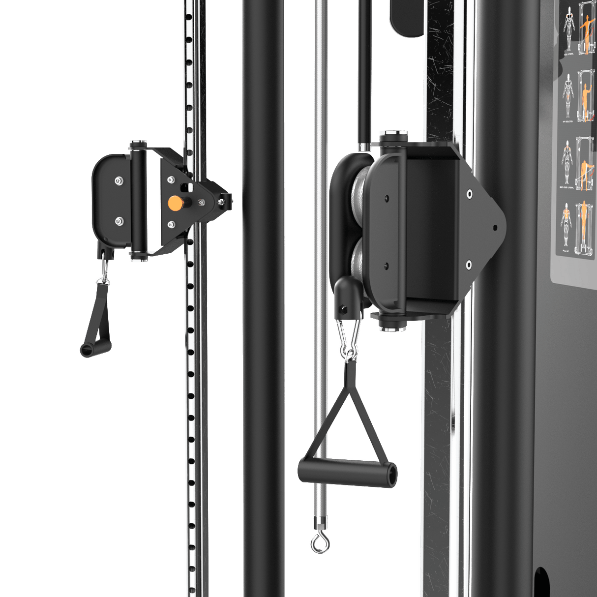 IRONSIDE Luxe Dual Adjustable Pulley Machine Strength Machines IRONSIDE FITNESS CANADA