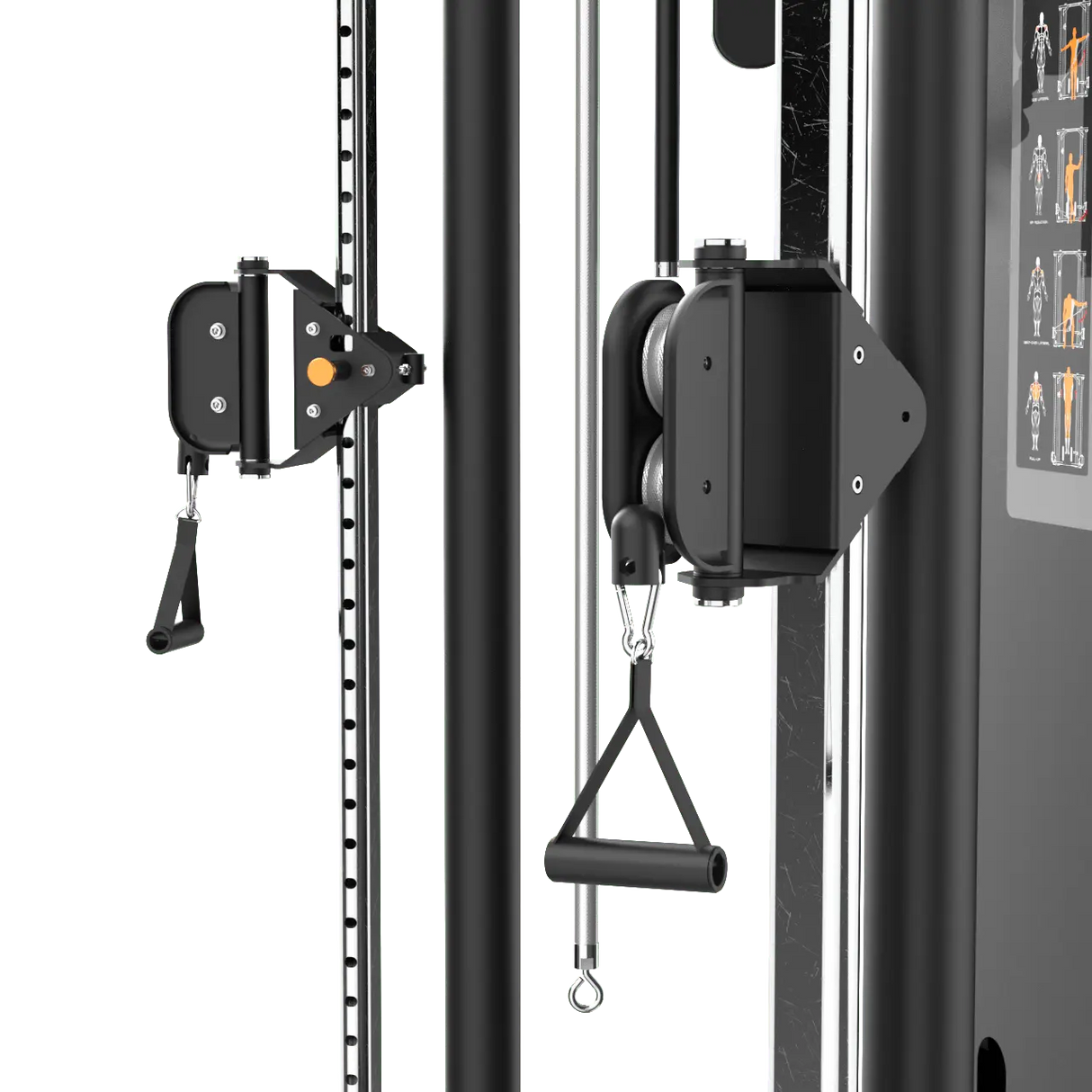 IRONSIDE Luxe Dual Adjustable Pulley Machine Strength Machines IRONSIDE FITNESS CANADA