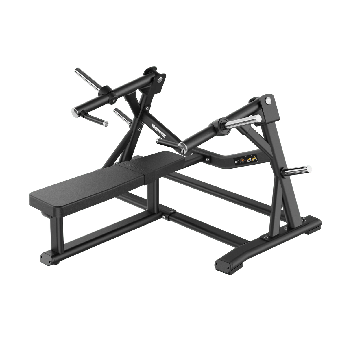 IRONSIDE Luxe Plate-Loaded Flat Bench Press Strength Machines IRONSIDE FITNESS CANADA