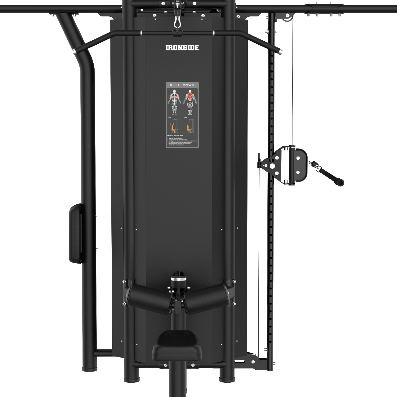 IRONSIDE Luxe 8-Stack Multi Station Strength Machines IRONSIDE FITNESS CANADA