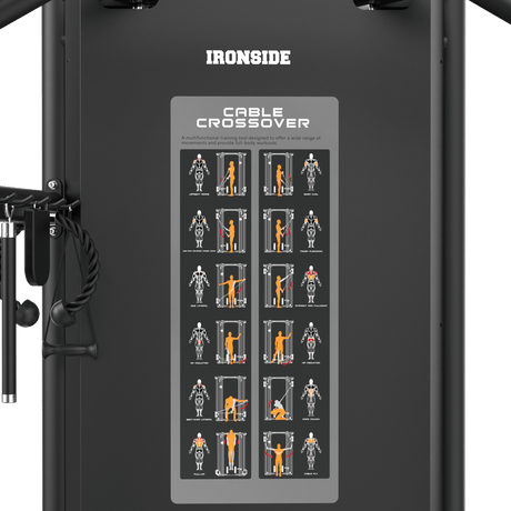 IRONSIDE Luxe Dual Adjustable Pulley Machine Strength Machines IRONSIDE FITNESS CANADA