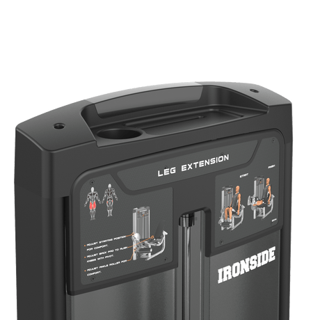 IRONSIDE Luxe Leg Extension Machine Strength Machines IRONSIDE FITNESS CANADA