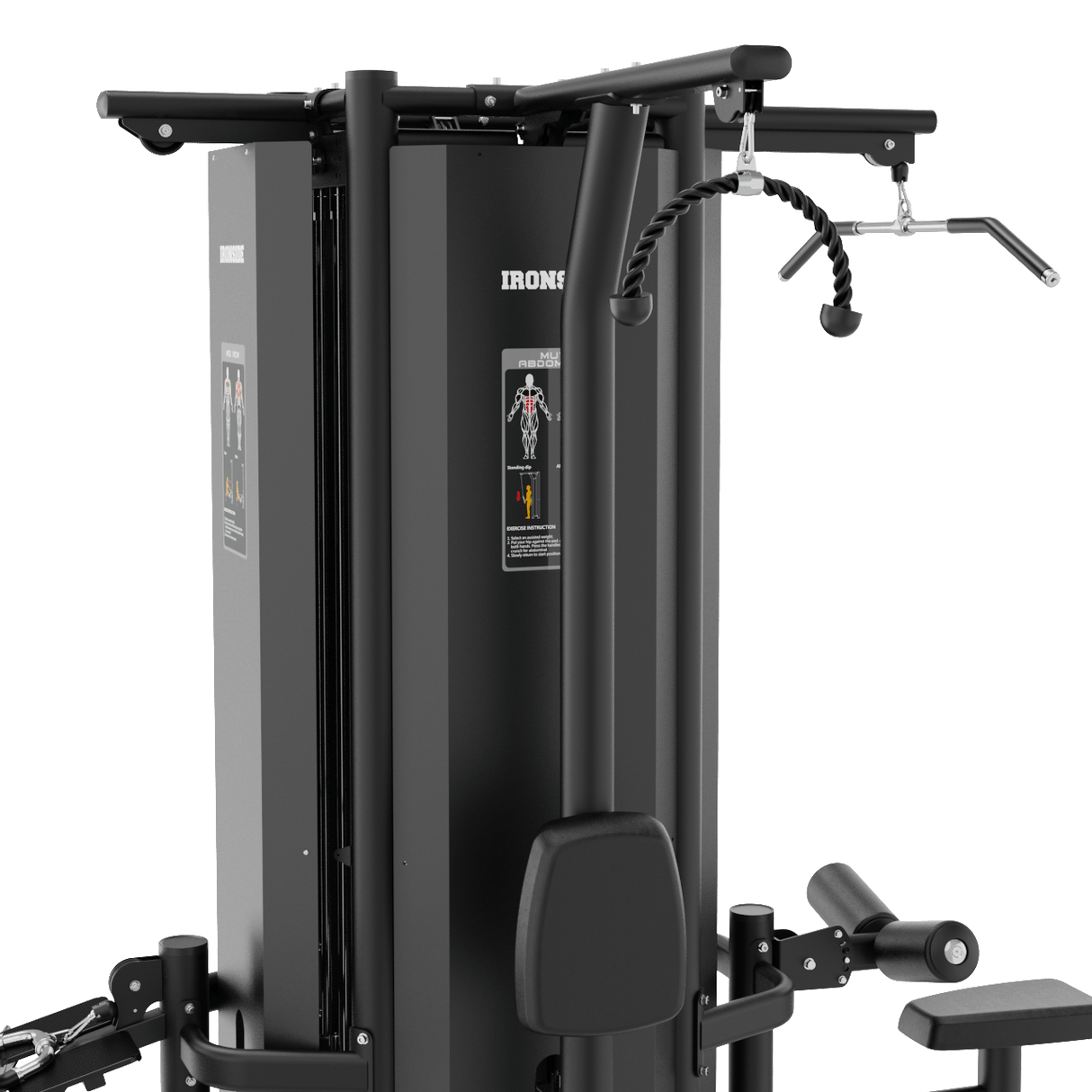 IRONSIDE Luxe 4-Stack Multi-Gym Jungle Strength Machines IRONSIDE FITNESS CANADA