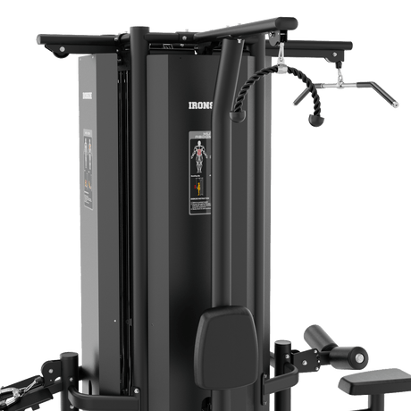 IRONSIDE Luxe 4-Stack Multi-Gym Jungle Strength Machines IRONSIDE FITNESS CANADA