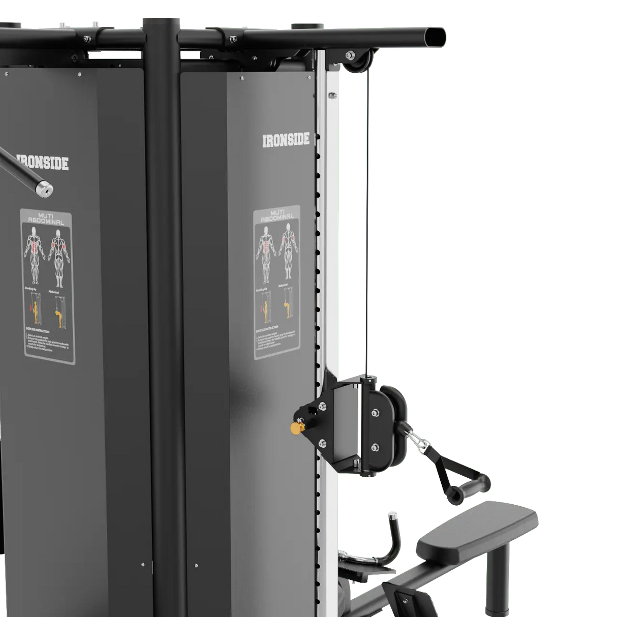 IRONSIDE Luxe 4-Stack Multi-Gym Jungle Strength Machines IRONSIDE FITNESS CANADA