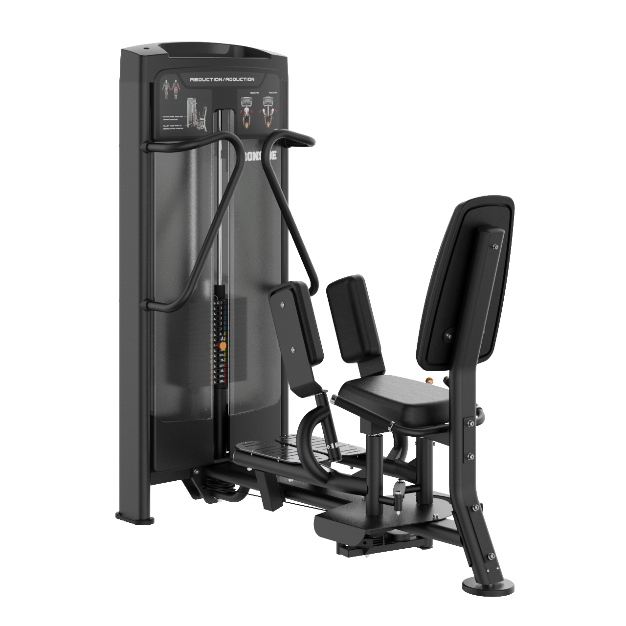 IRONSIDE Luxe Dual Abductor & Adductor Machine Strength Machines IRONSIDE FITNESS CANADA