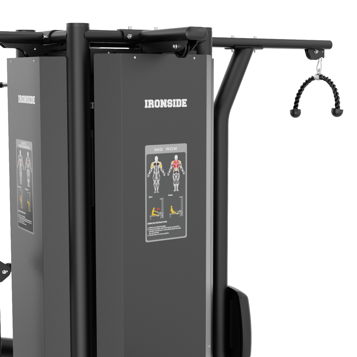 IRONSIDE Luxe 4-Stack Multi-Gym Jungle Strength Machines IRONSIDE FITNESS CANADA