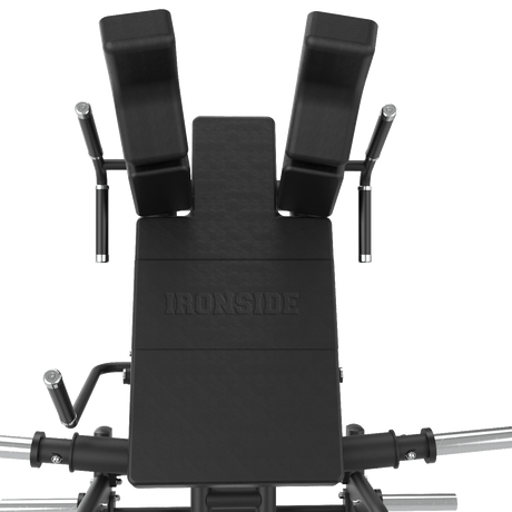 IRONSIDE Luxe Plate-Loaded V-Squat Machine Strength Machines IRONSIDE FITNESS CANADA
