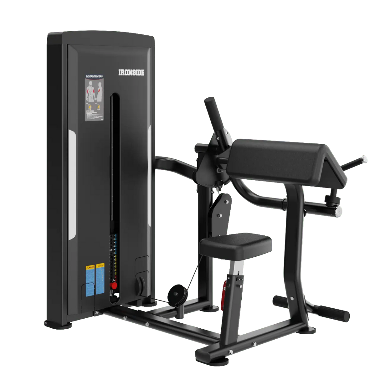 IRONSIDE Luxe Dual Biceps & Triceps Machine Strength Machines IRONSIDE FITNESS CANADA