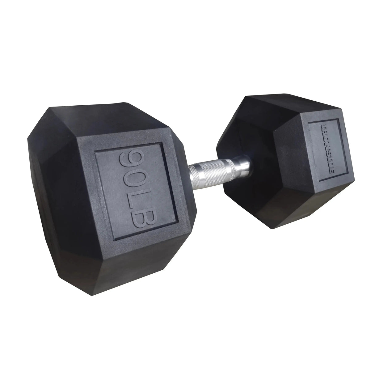 IRONSIDE Rubber Hex Dumbbells 5 to 100 lb (Single) IRONSIDE FITNESS CANADA