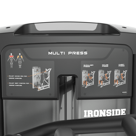 IRONSIDE Luxe Multi Press Machine Strength Machines IRONSIDE FITNESS CANADA