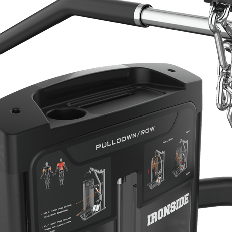 IRONSIDE Luxe Dual Lat Pulldown and Seated Row Machine Strength Machines IRONSIDE FITNESS CANADA