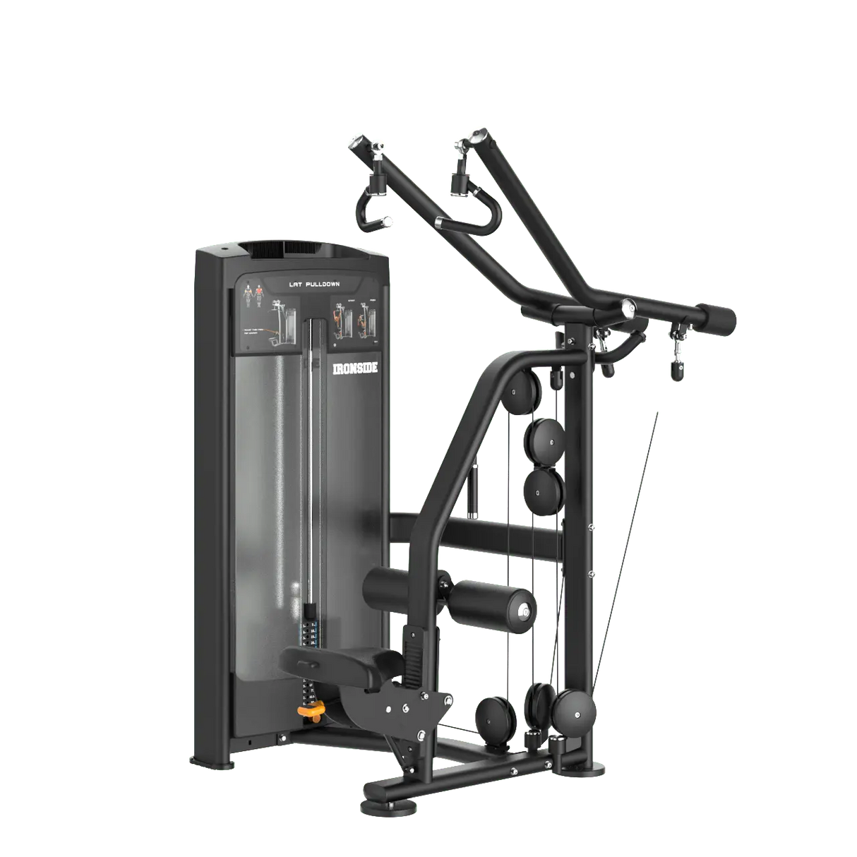 IRONSIDE Luxe Lat Pulldown Machine Strength Machines IRONSIDE FITNESS CANADA
