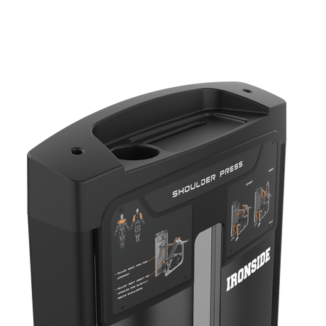 IRONSIDE Luxe Shoulder Press Machine Strength Machines IRONSIDE FITNESS CANADA