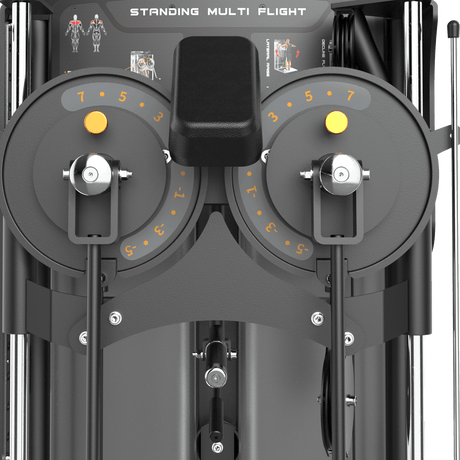 IRONSIDE Luxe Standing Multi-Station Chest Fly Machine Strength Machines IRONSIDE FITNESS CANADA