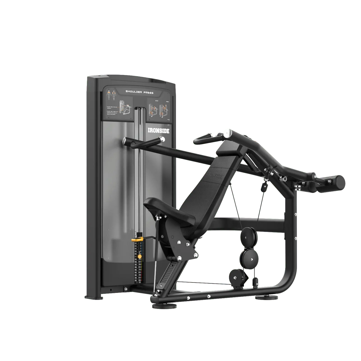 IRONSIDE Luxe Shoulder Press Machine Strength Machines IRONSIDE FITNESS CANADA