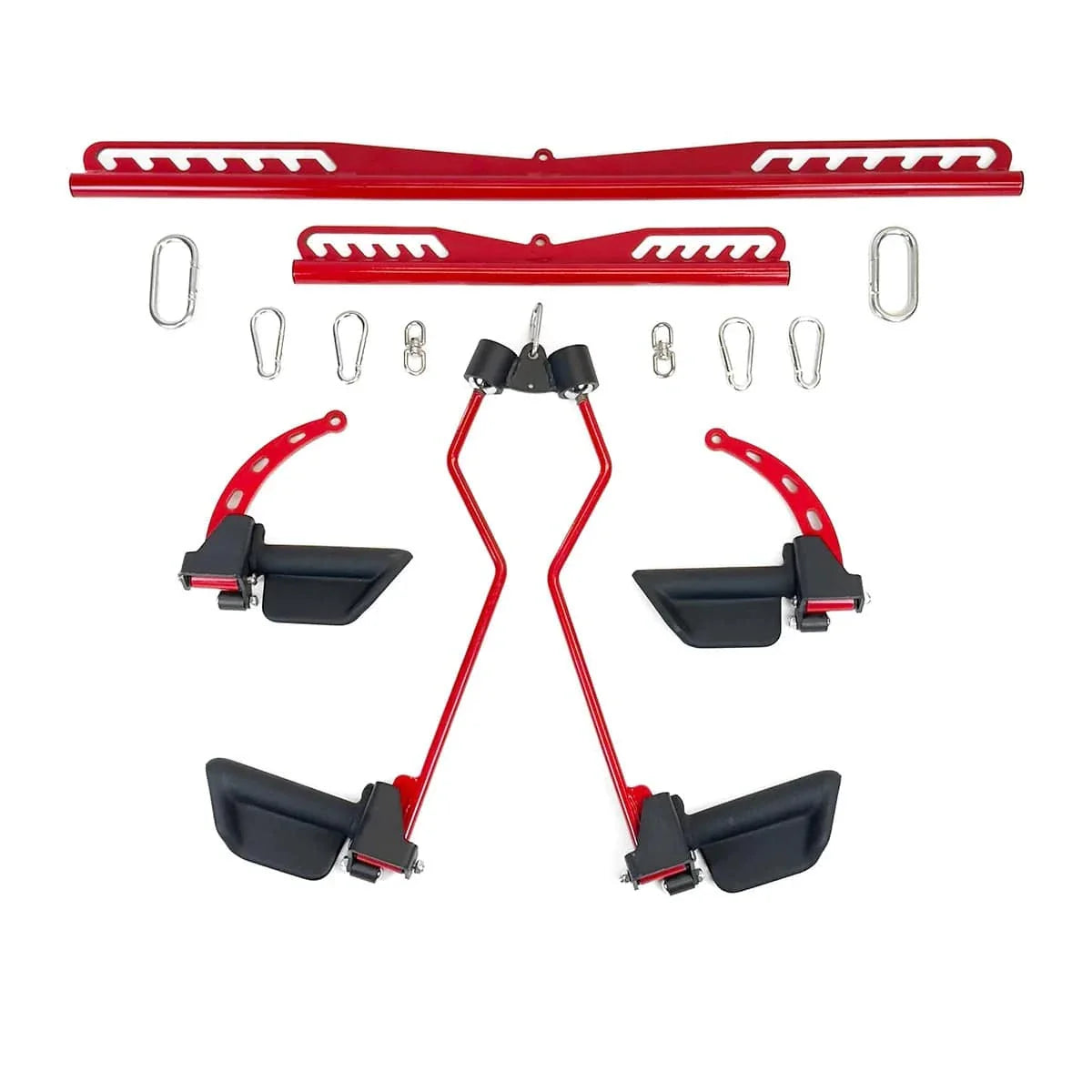 IRONSIDE Set of 3 Adjustable Ergonomic Cable Attachments Training Accessories IRONSIDE FITNESS CANADA